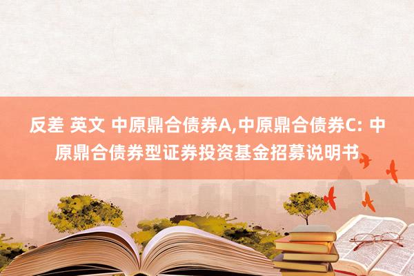 反差 英文 中原鼎合债券A,中原鼎合债券C: 中原鼎合债券型证券投资基金招募说明书